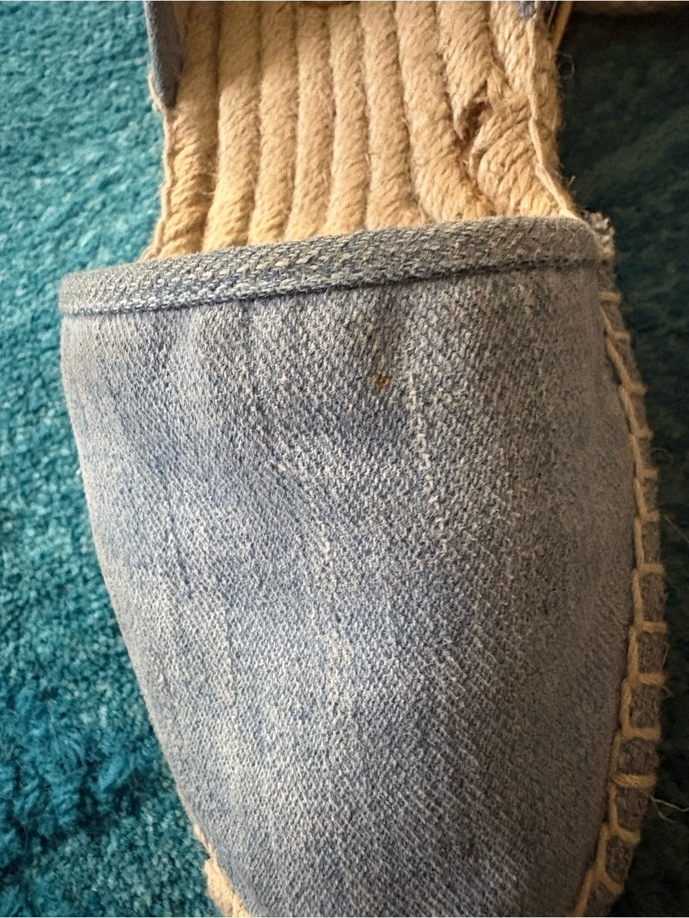 Michael Kors Margie Denim Ankle-Wrap Espadrilles - Picture 7 of 7